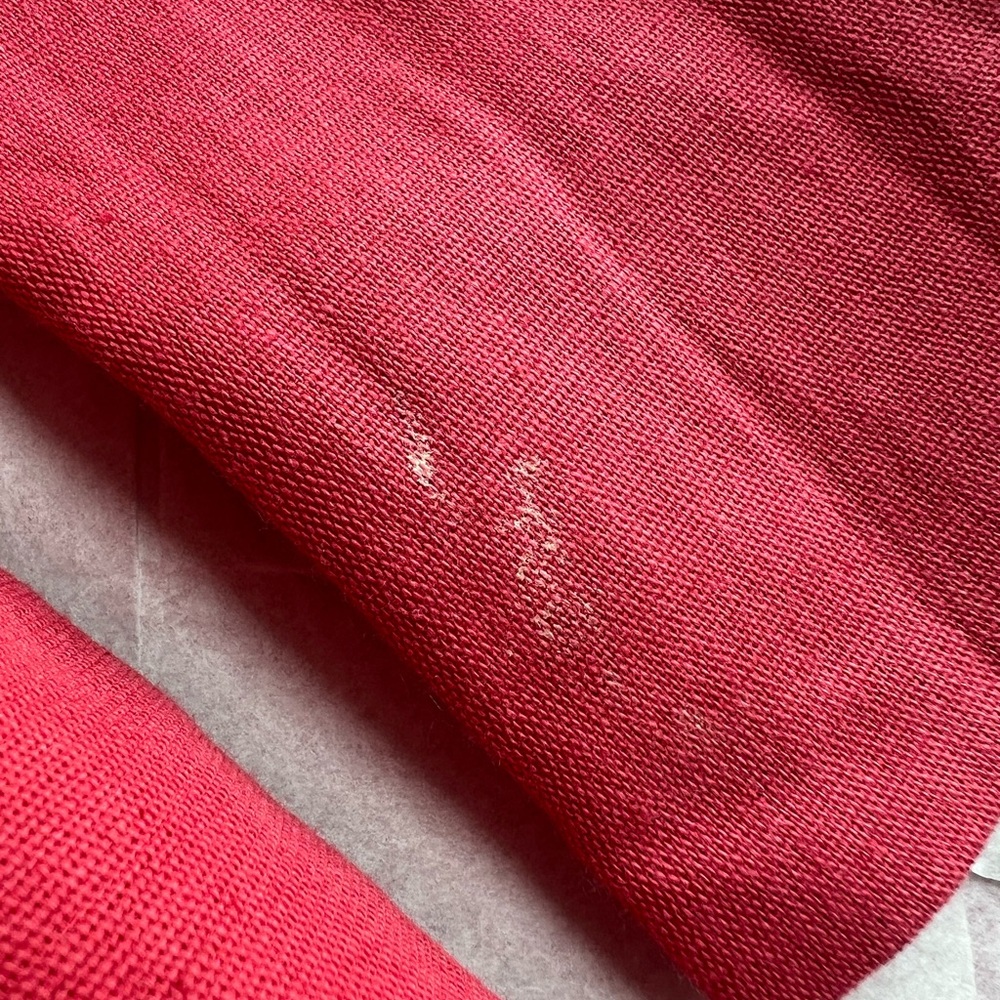 EUC VTG 90s Alfred Linen Blazer and Skirt matching wrap skirt xs coral pink - Picture 8 of 16